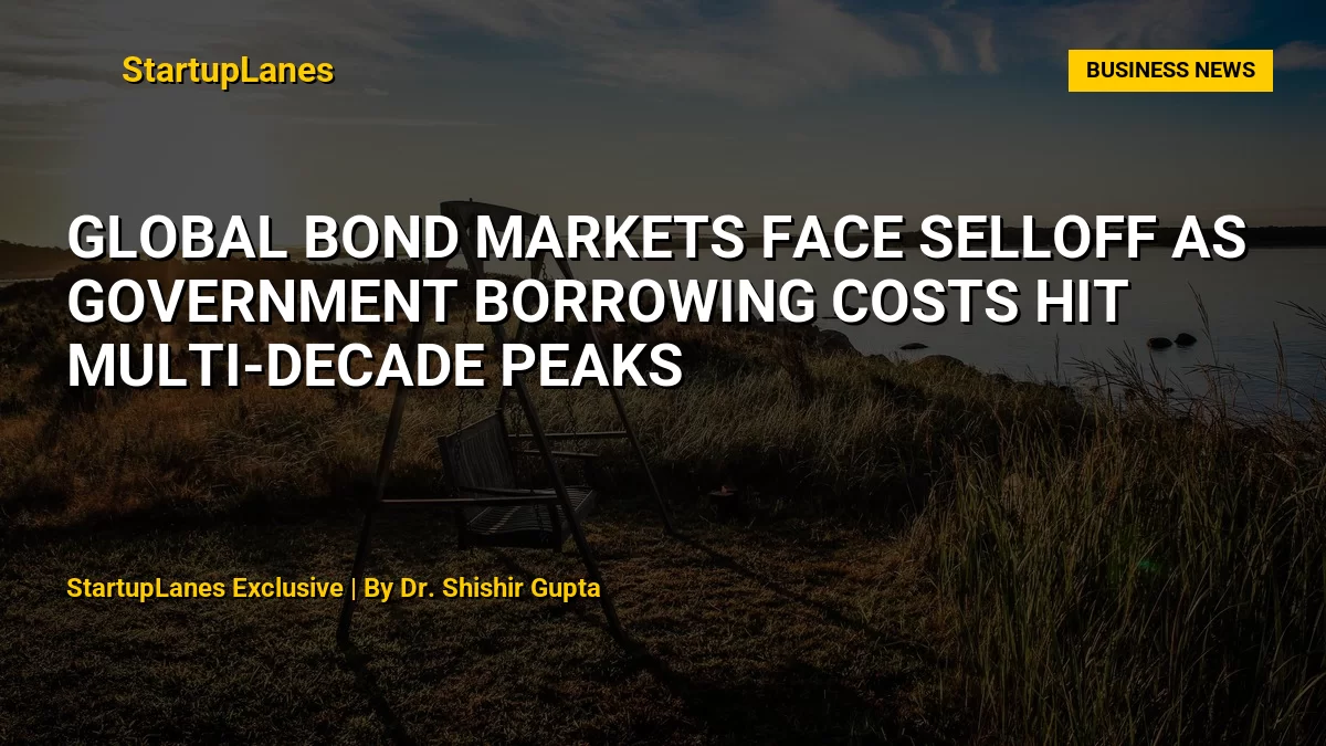 Global Bond Markets Face Selloff as Government Borrowing Costs Hit Multi-Decade Peaks