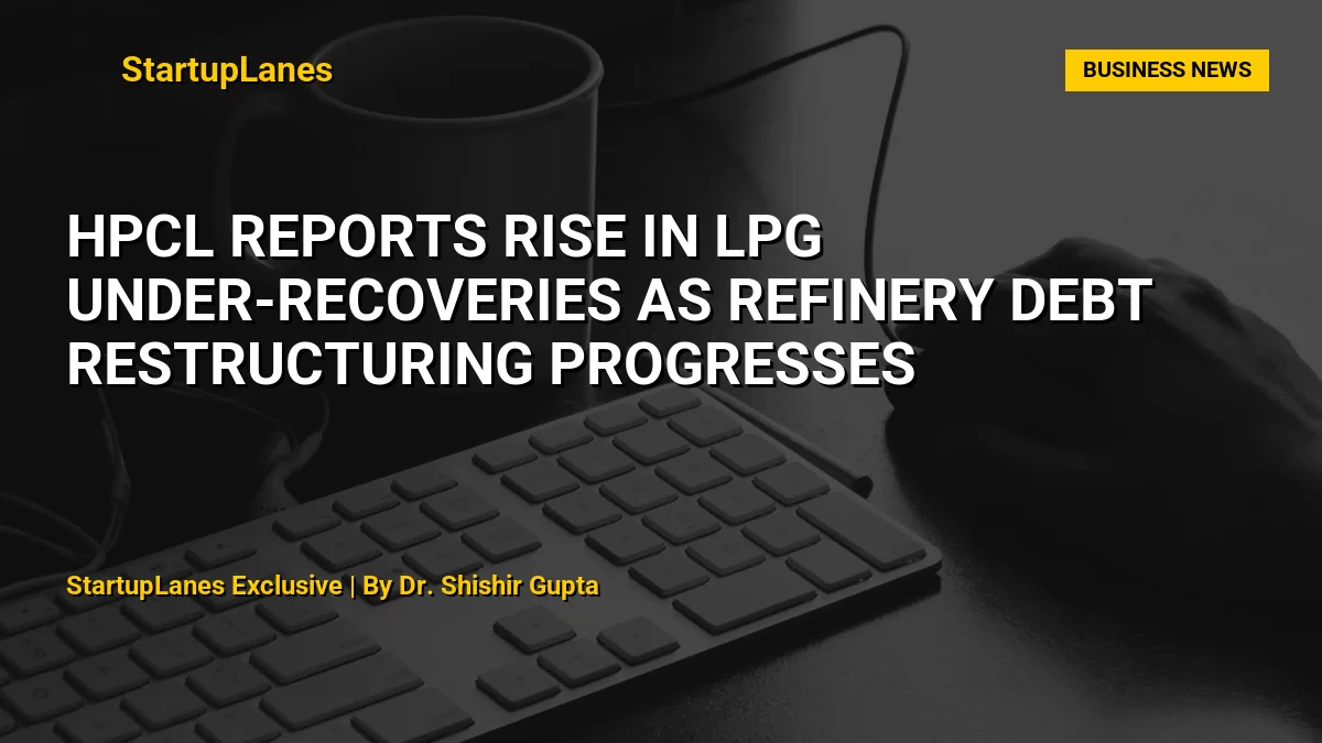 HPCL Reports Rise in LPG Under-Recoveries as Refinery Debt Restructuring Progresses