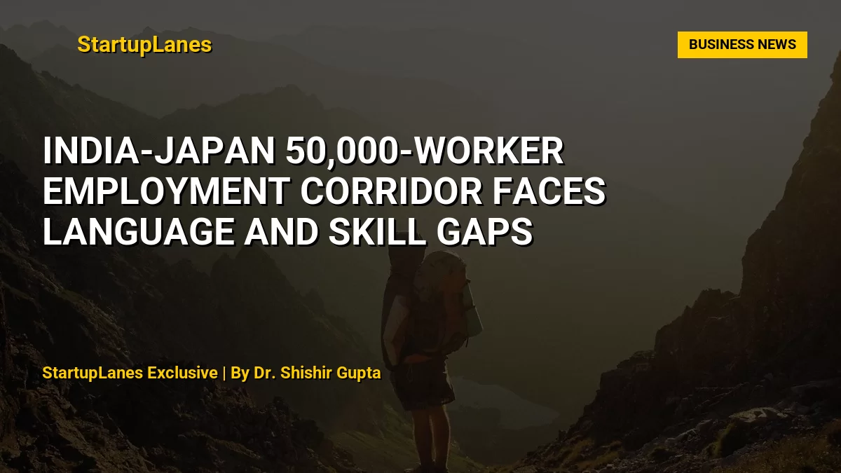 India-Japan 50,000-Worker Employment Corridor Faces Language and Skill Gaps