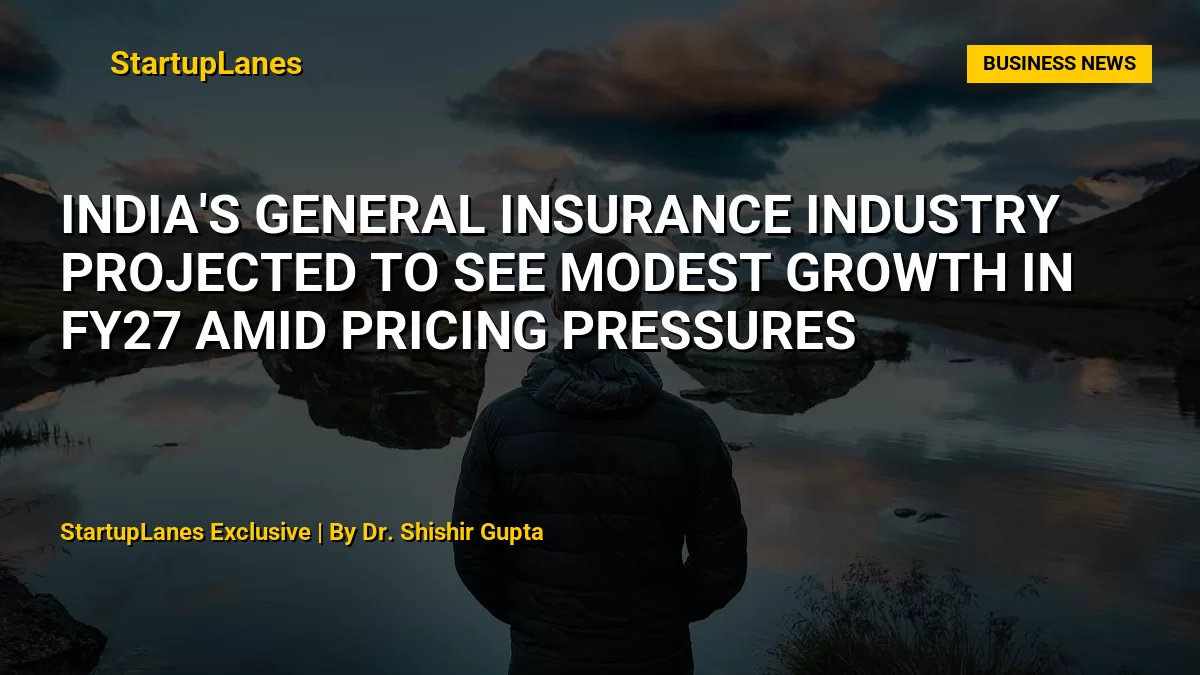 India's General Insurance Industry Projected to See Modest Growth in FY27 Amid Pricing Pressures