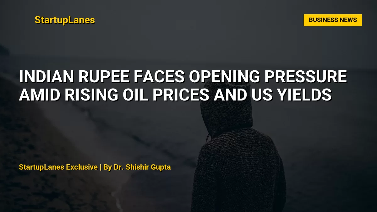 Indian Rupee Faces Opening Pressure Amid Rising Oil Prices and US Yields
