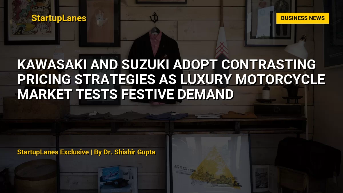 Kawasaki and Suzuki adopt contrasting pricing strategies as luxury motorcycle market tests festive demand