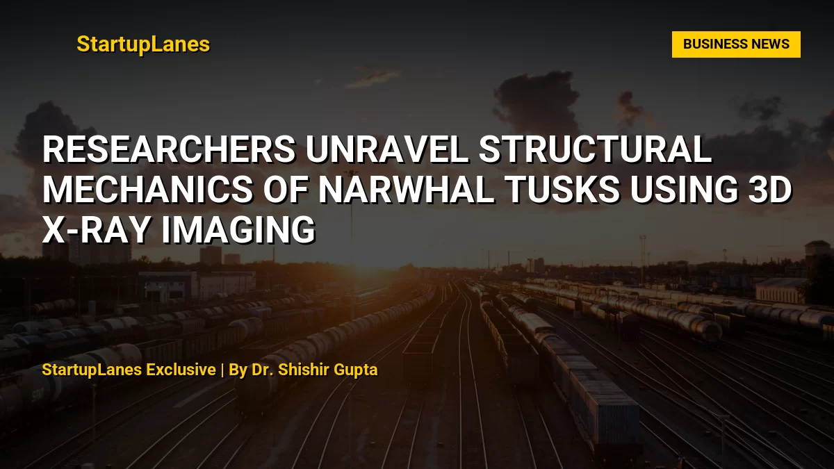 Researchers Unravel Structural Mechanics of Narwhal Tusks Using 3D X-Ray Imaging