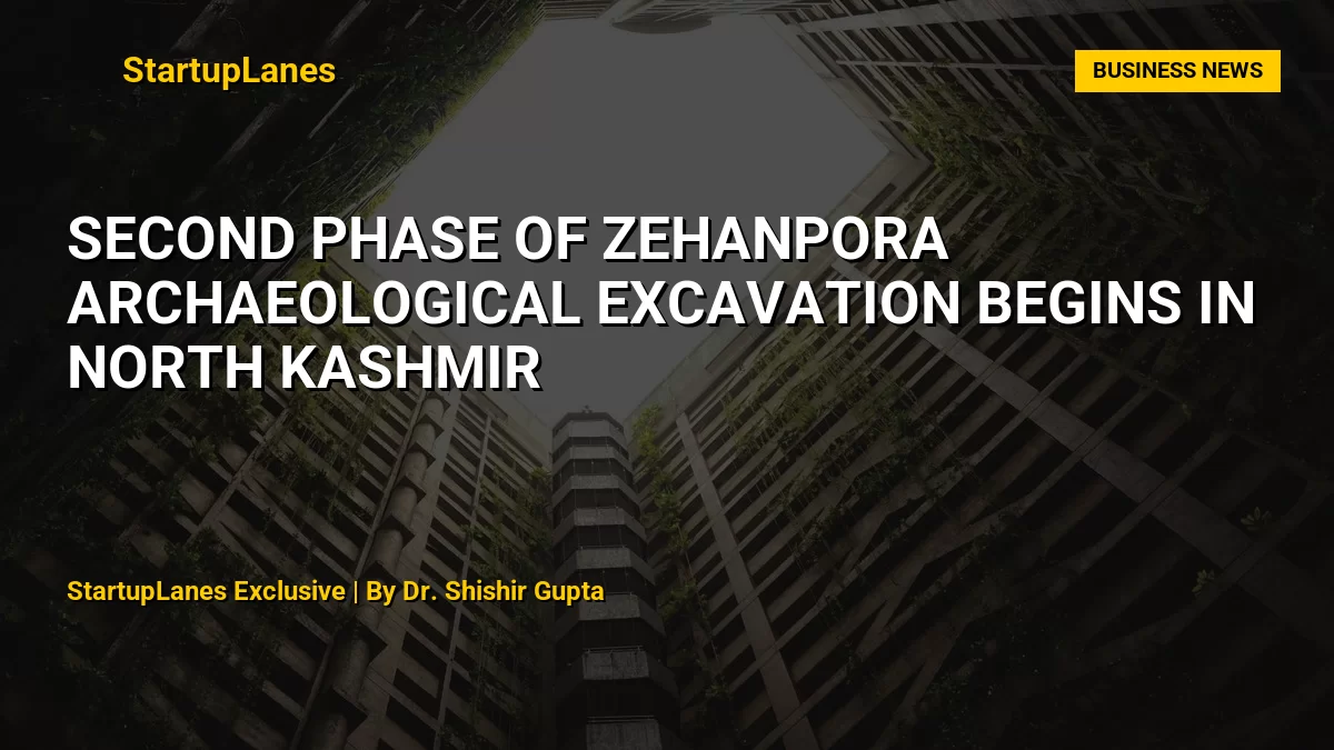 Second Phase of Zehanpora Archaeological Excavation Begins in North Kashmir