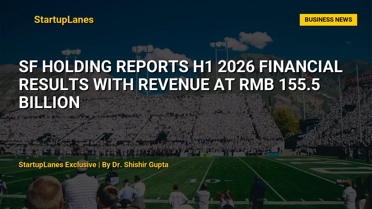 SF Holding Reports H1 2026 Financial Results with Revenue at RMB 155.5 Billion