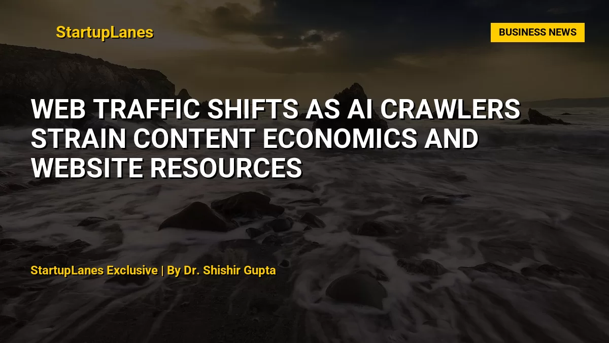 Web Traffic Shifts as AI Crawlers Strain Content Economics and Website Resources