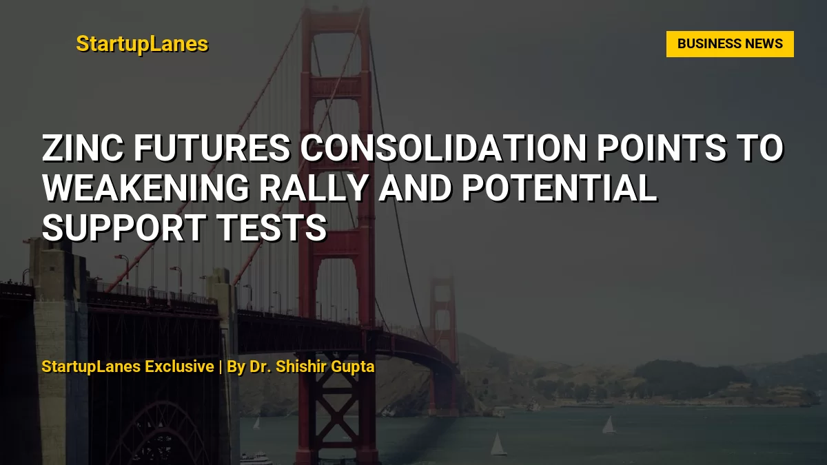 Zinc Futures Consolidation Points to Weakening Rally and Potential Support Tests