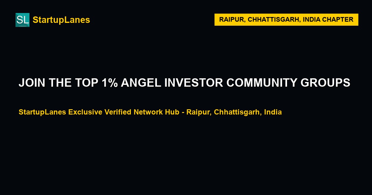 Angel Investor WhatsApp Groups in Raipur