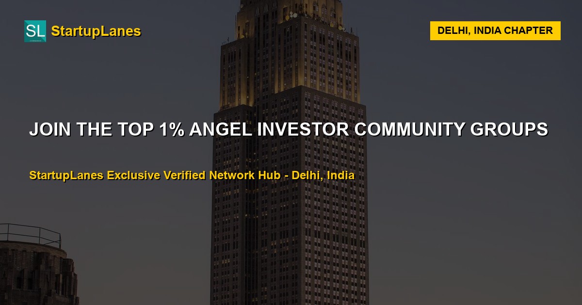 Angel Investor WhatsApp Groups in Delhi