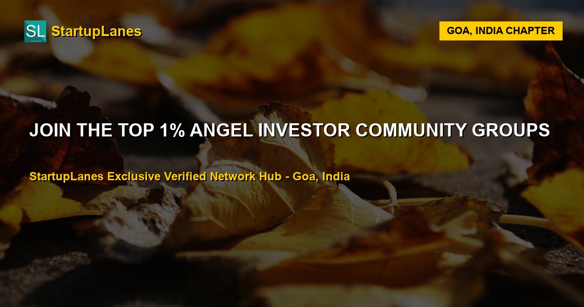 Angel Investor WhatsApp Groups in Goa