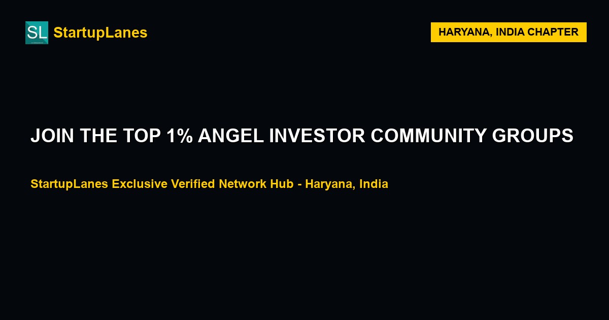 Angel Investor WhatsApp Groups in Haryana