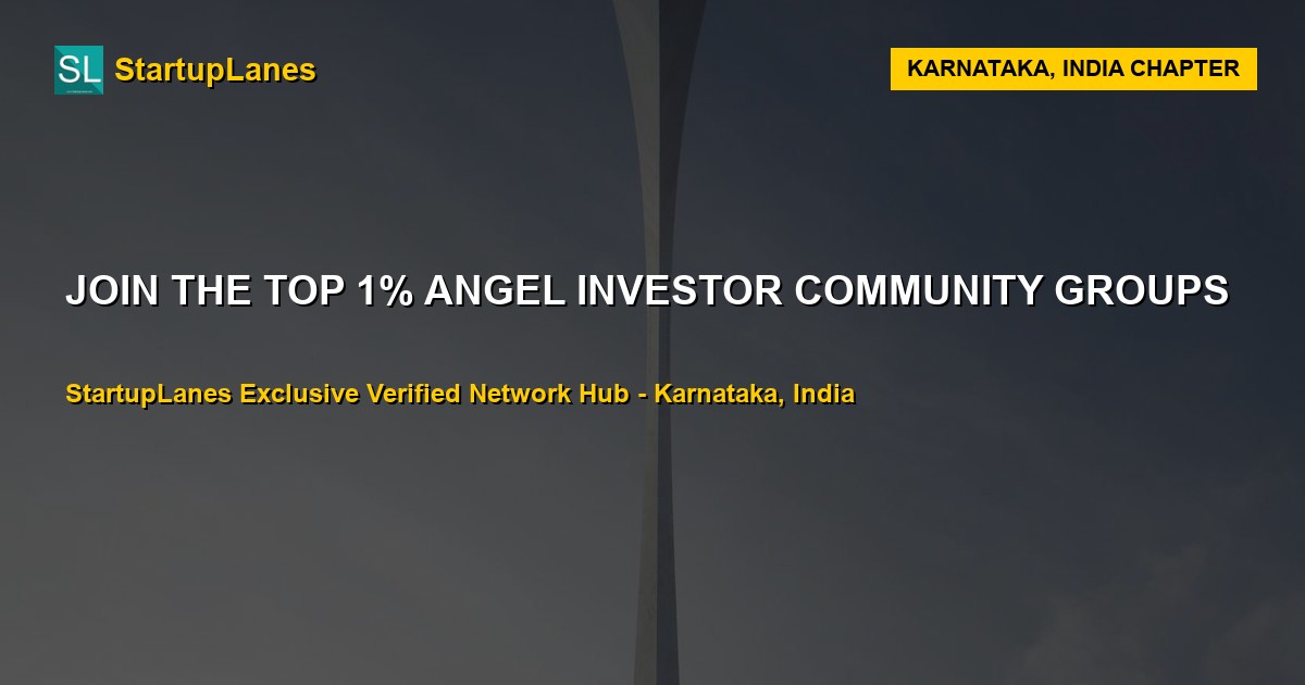 Angel Investor WhatsApp Groups in Karnataka