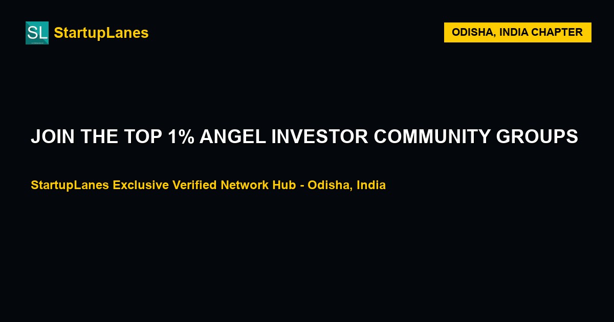 Angel Investor WhatsApp Groups in Odisha