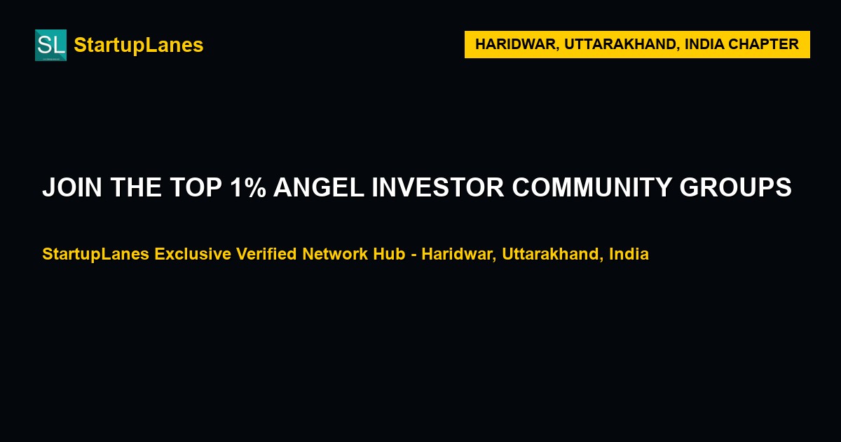 Angel Investor WhatsApp Groups in Haridwar
