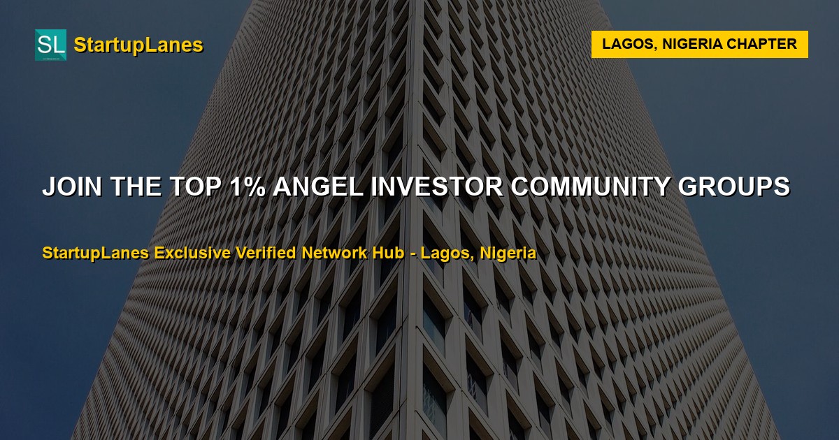 Angel Investor WhatsApp Groups in Lagos