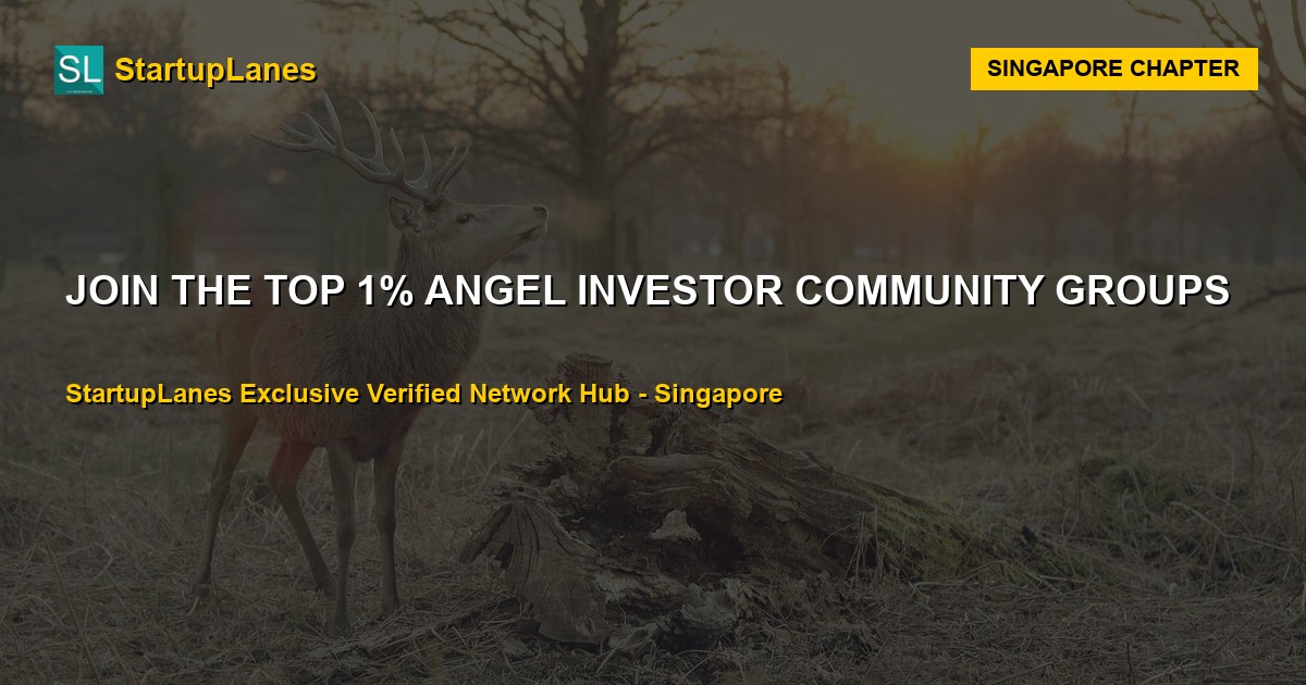 Angel Investor WhatsApp Groups in Singapore