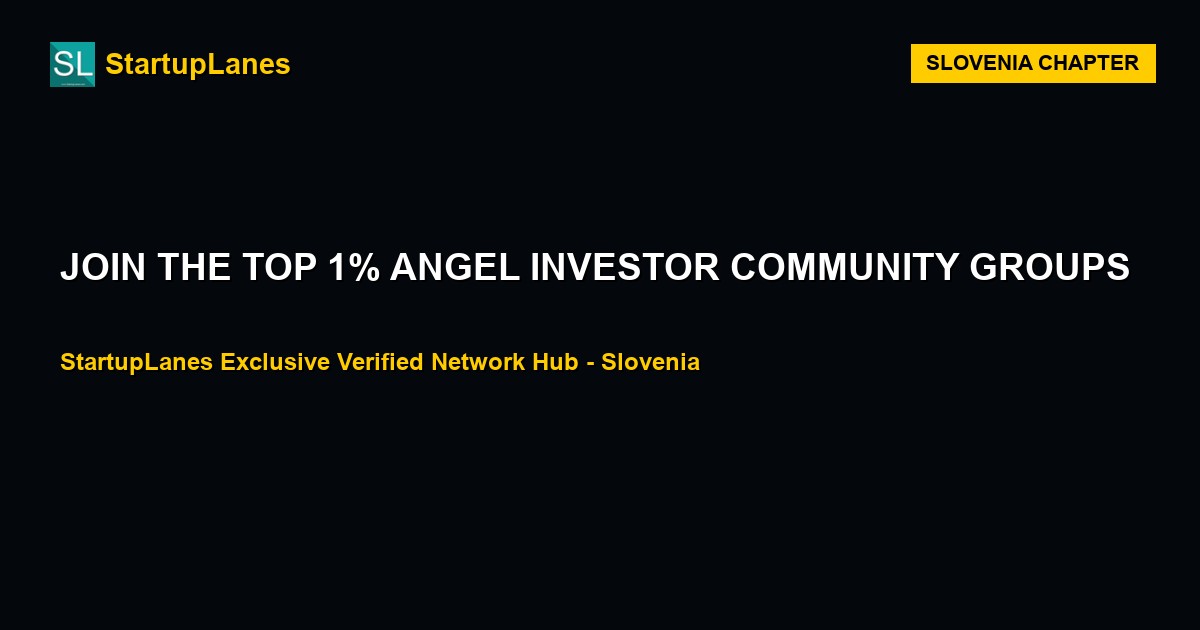 Angel Investor WhatsApp Groups in Slovenia