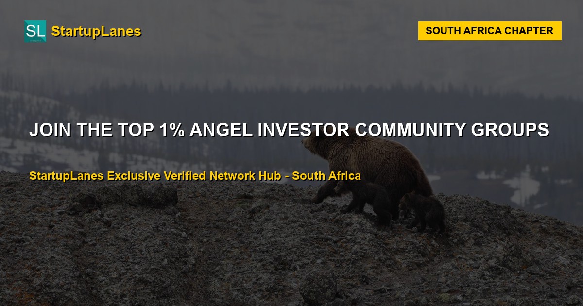 Angel Investor WhatsApp Groups in South Africa