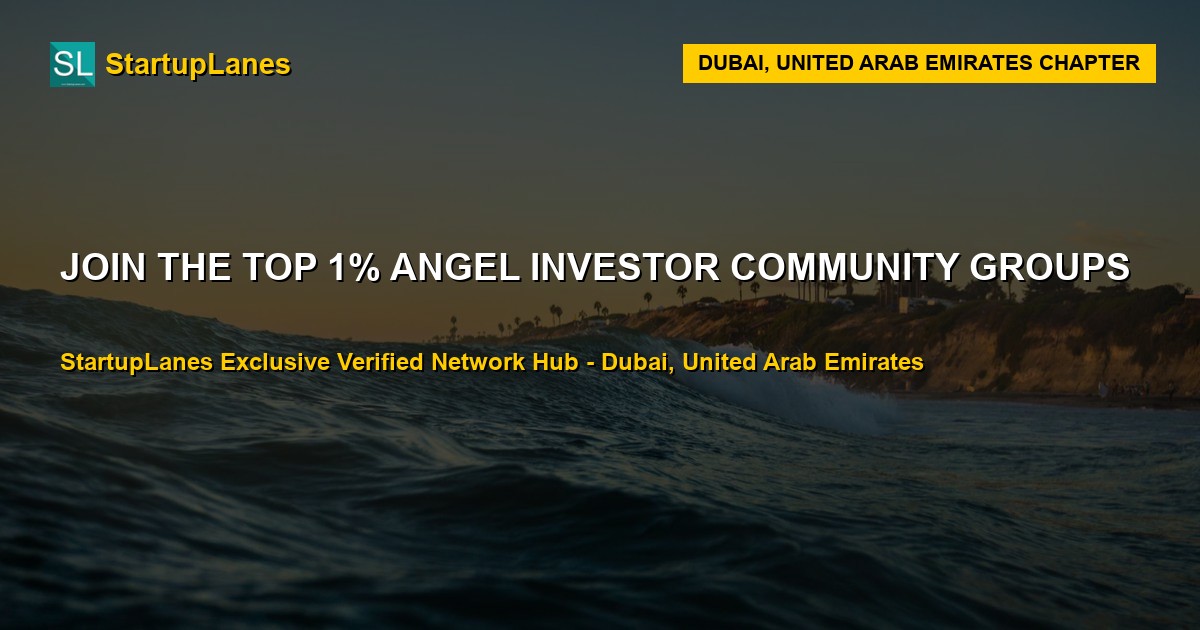 Angel Investor WhatsApp Groups in Dubai
