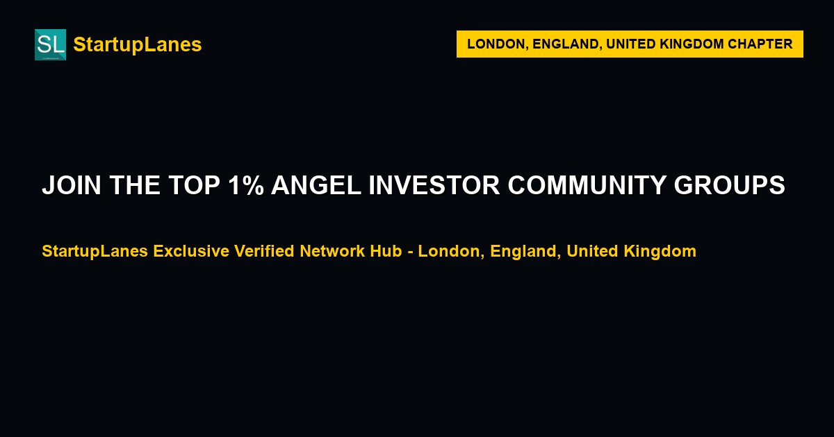 Angel Investor WhatsApp Groups in London