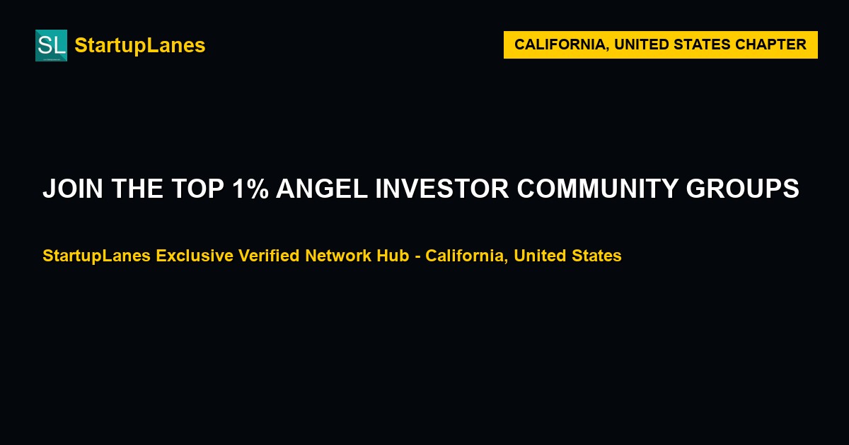 Angel Investor WhatsApp Groups in California