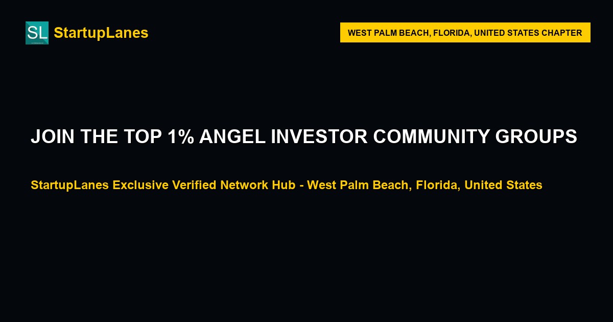 Angel Investor WhatsApp Groups in West Palm Beach