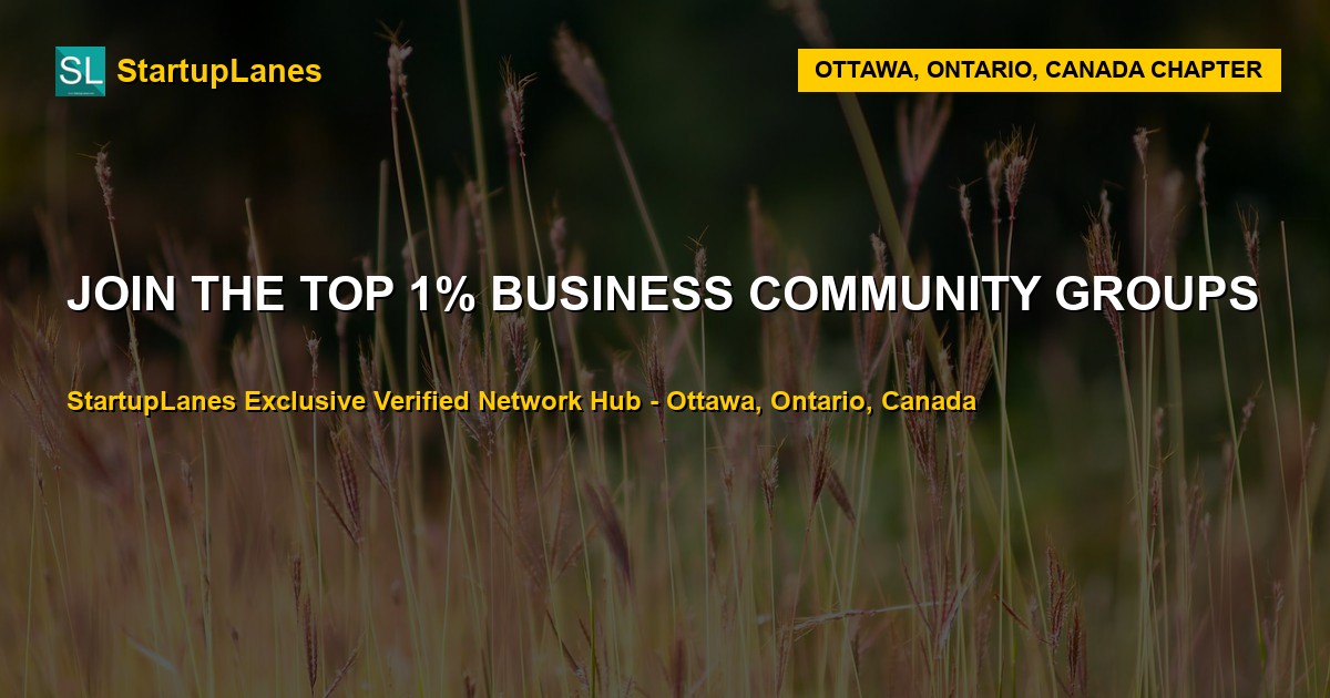 Business WhatsApp Groups in Ottawa