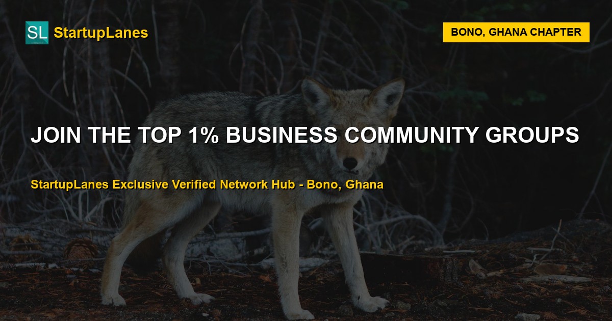 Business WhatsApp Groups in Bono
