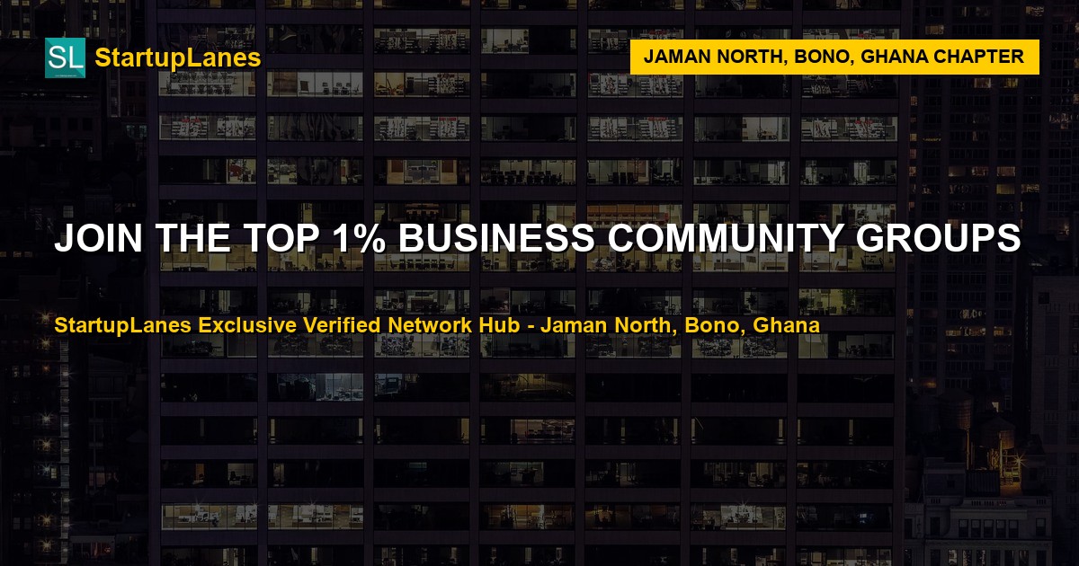 Business WhatsApp Groups in Jaman North