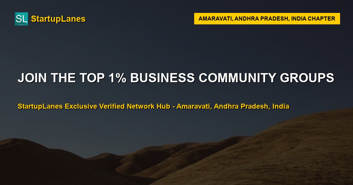 Business WhatsApp Groups in Amaravati