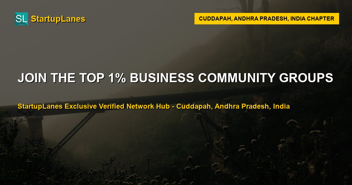 Business WhatsApp Groups in Cuddapah