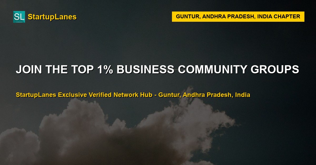 Business WhatsApp Groups in Guntur