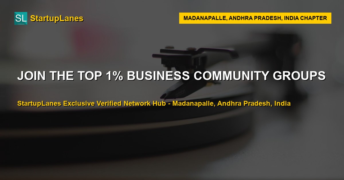 Business WhatsApp Groups in Madanapalle