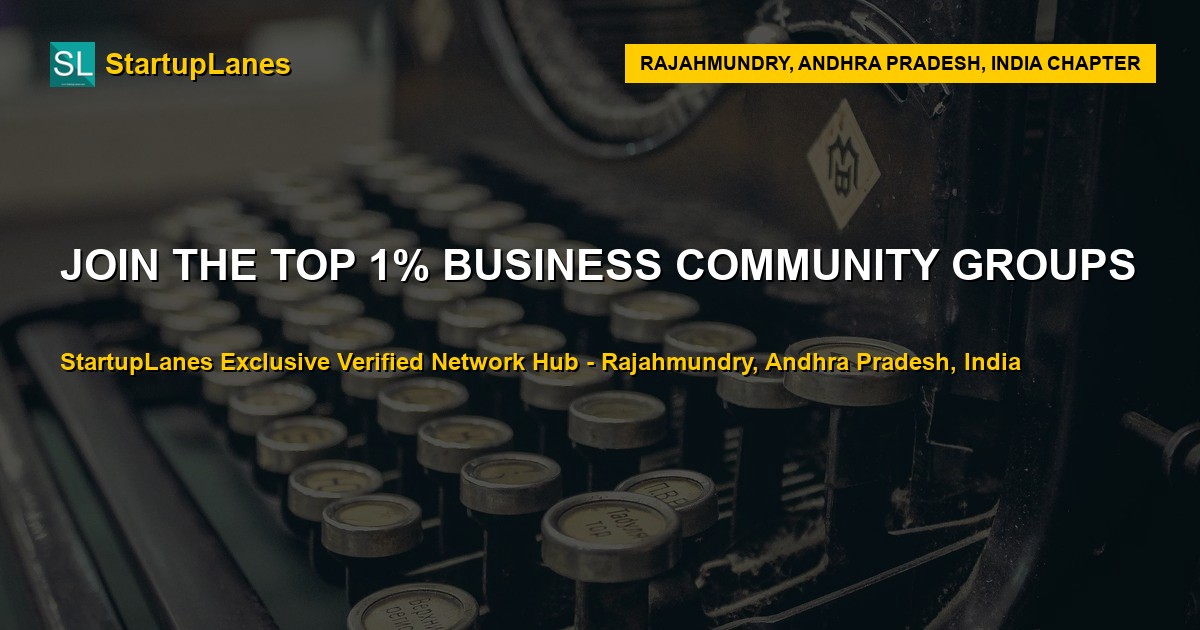 Business WhatsApp Groups in Rajahmundry
