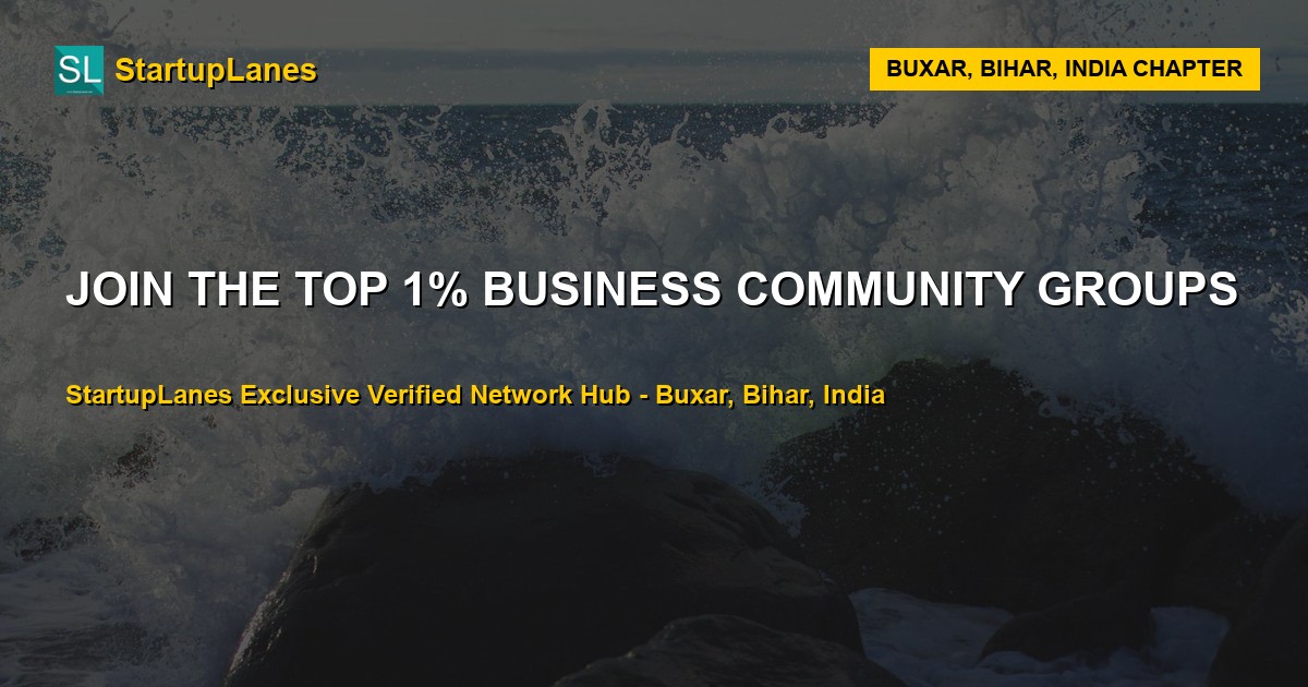 Business WhatsApp Groups in Buxar