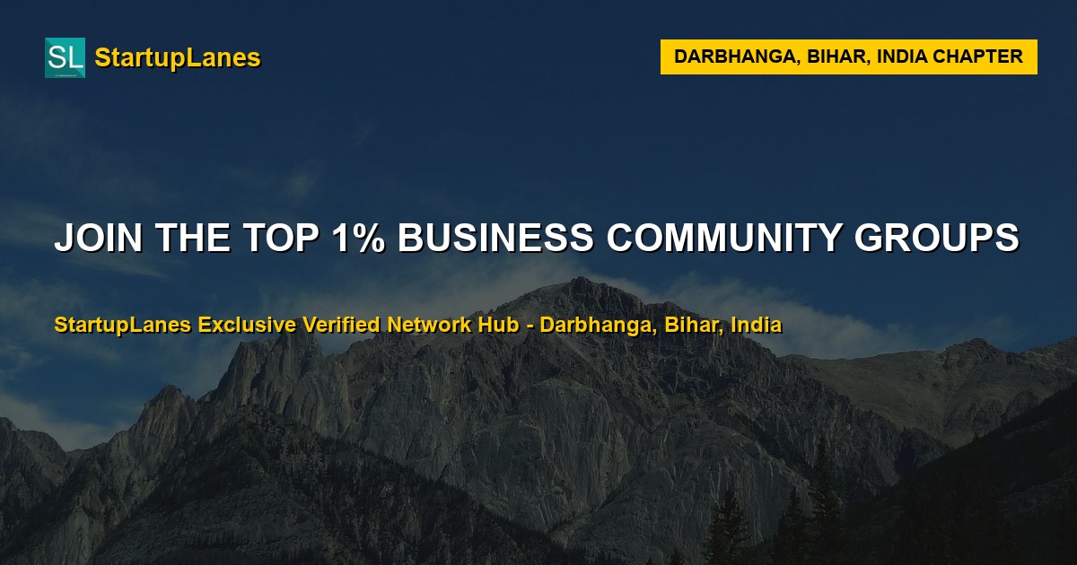 Business WhatsApp Groups in Darbhanga