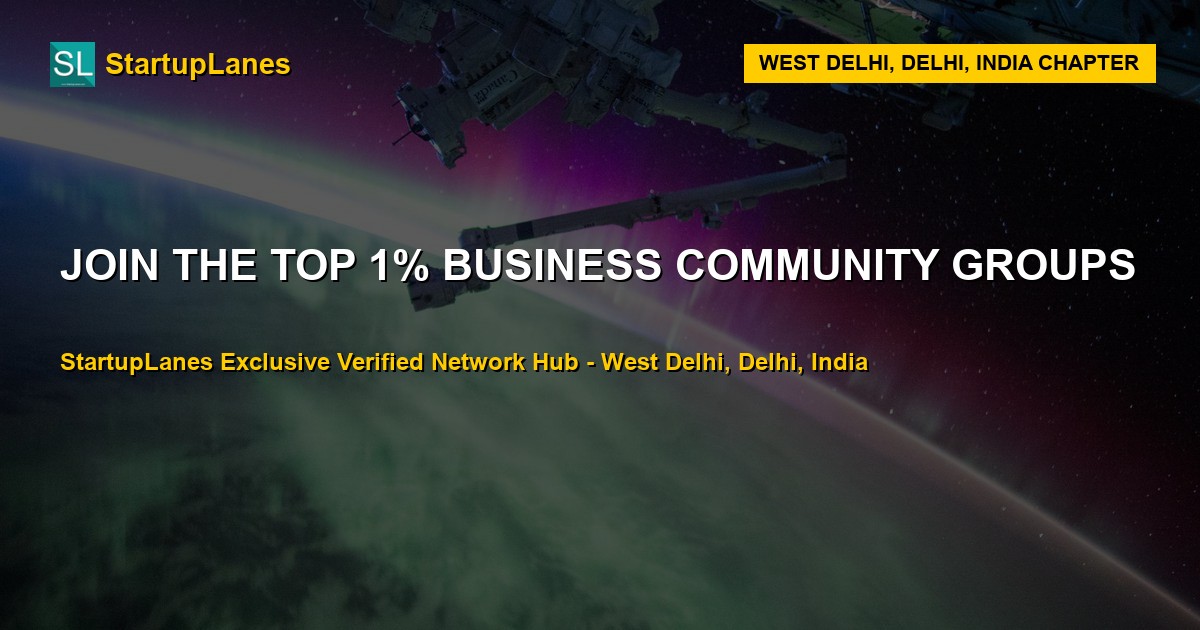 Business WhatsApp Groups in West Delhi
