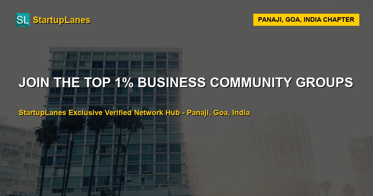 Business WhatsApp Groups in Panaji