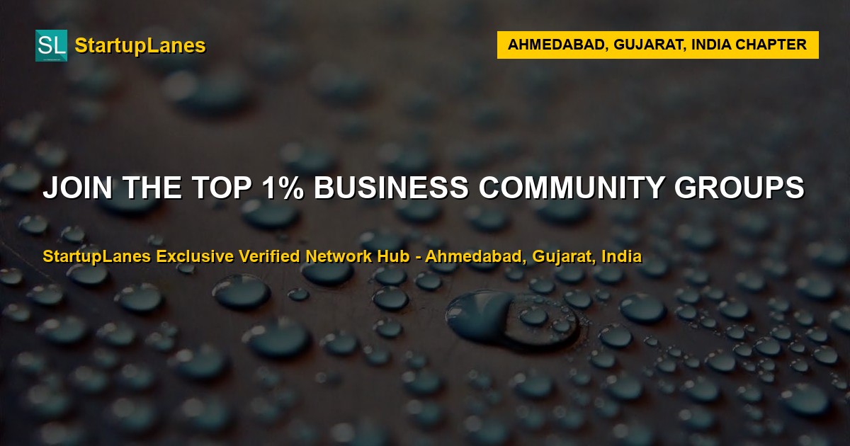 Business WhatsApp Groups in Ahmedabad
