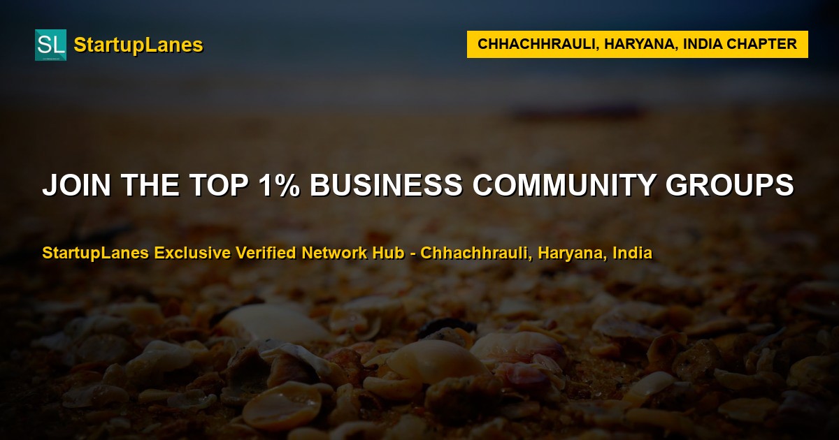 Business WhatsApp Groups in Chhachhrauli