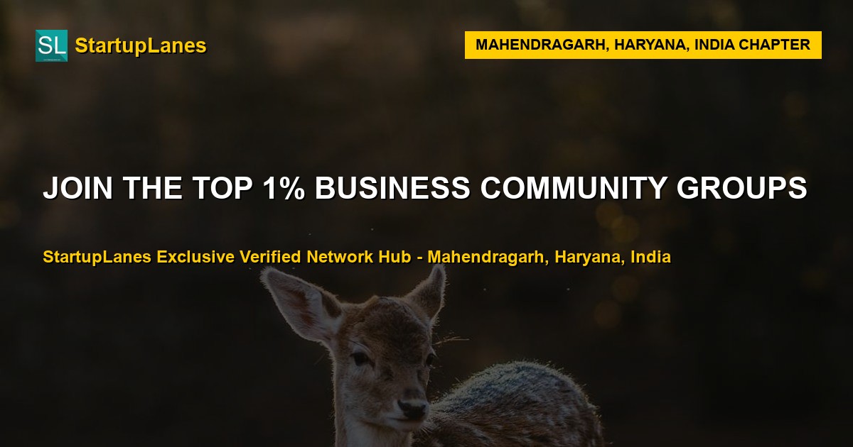 Business WhatsApp Groups in Mahendragarh