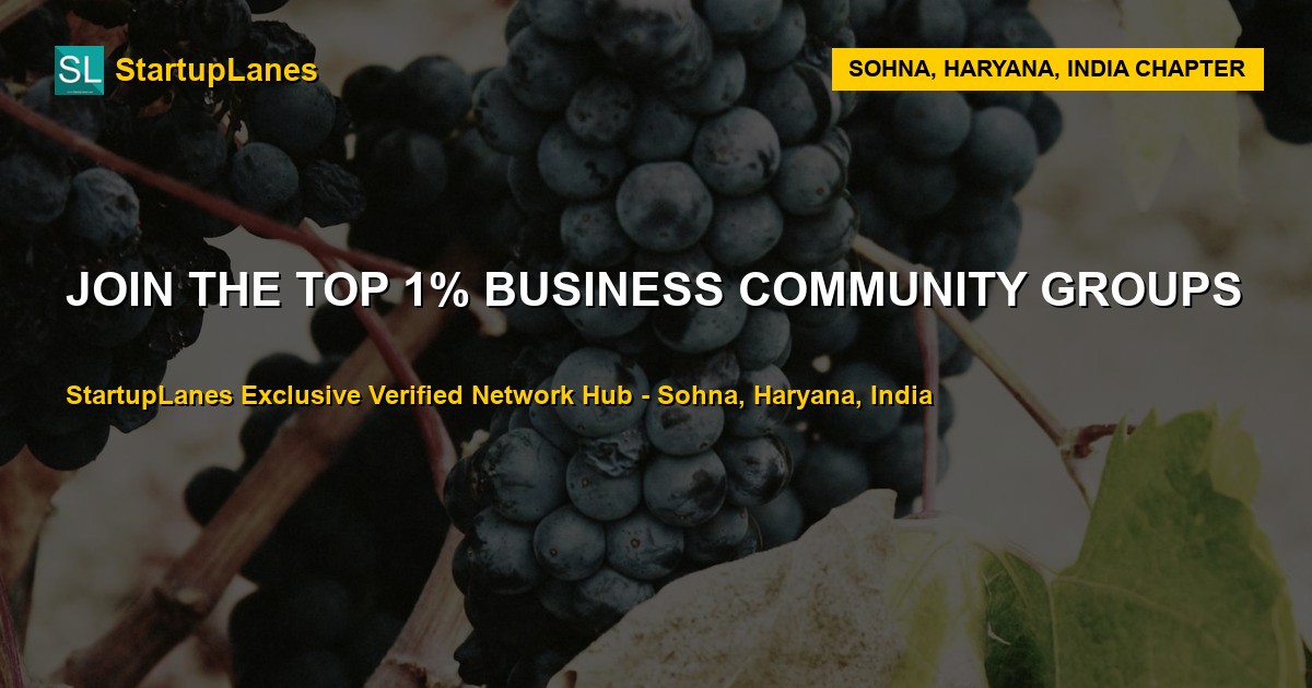 Business WhatsApp Groups in Sohna