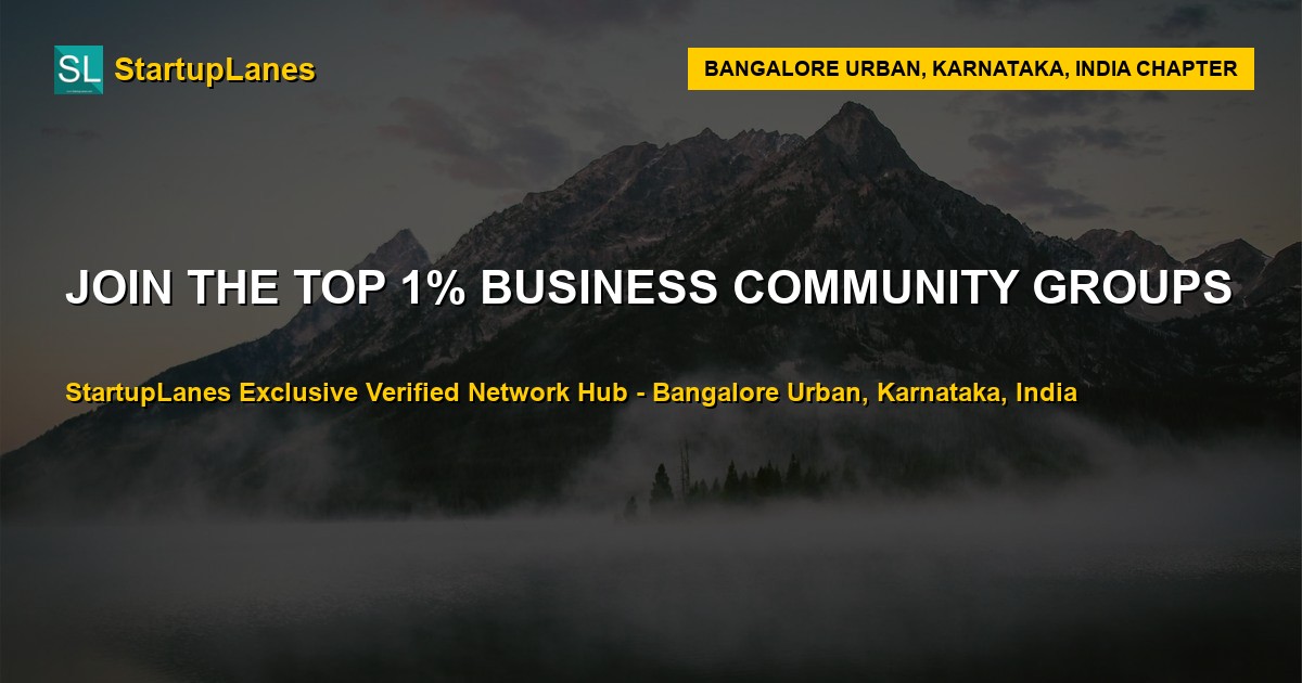 Business WhatsApp Groups in Bangalore Urban