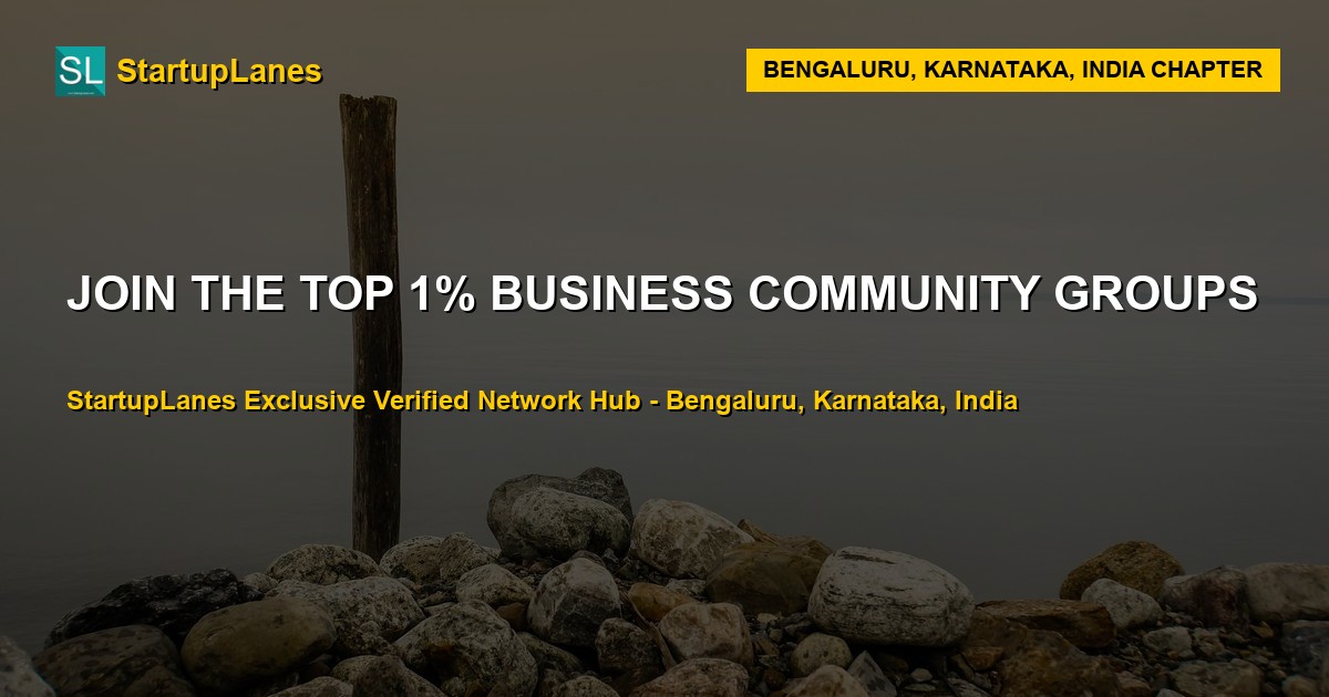 Business WhatsApp Groups in Bengaluru