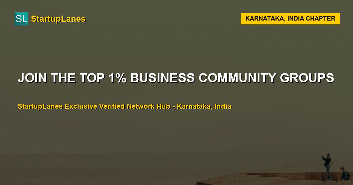 Business WhatsApp Groups in Karnataka
