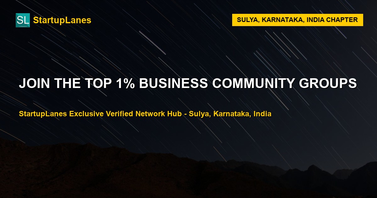 Business WhatsApp Groups in Sulya