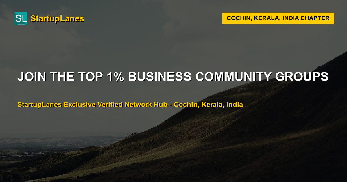 Business WhatsApp Groups in Cochin