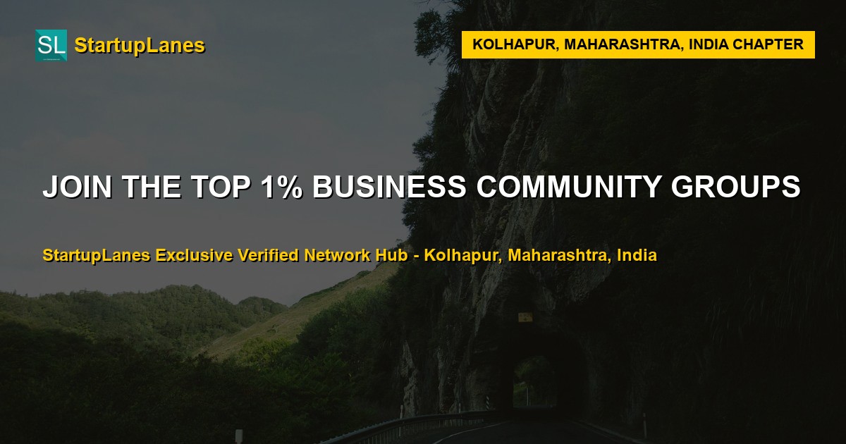 Business WhatsApp Groups in Kolhapur
