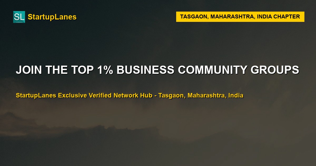 Business WhatsApp Groups in Tasgaon