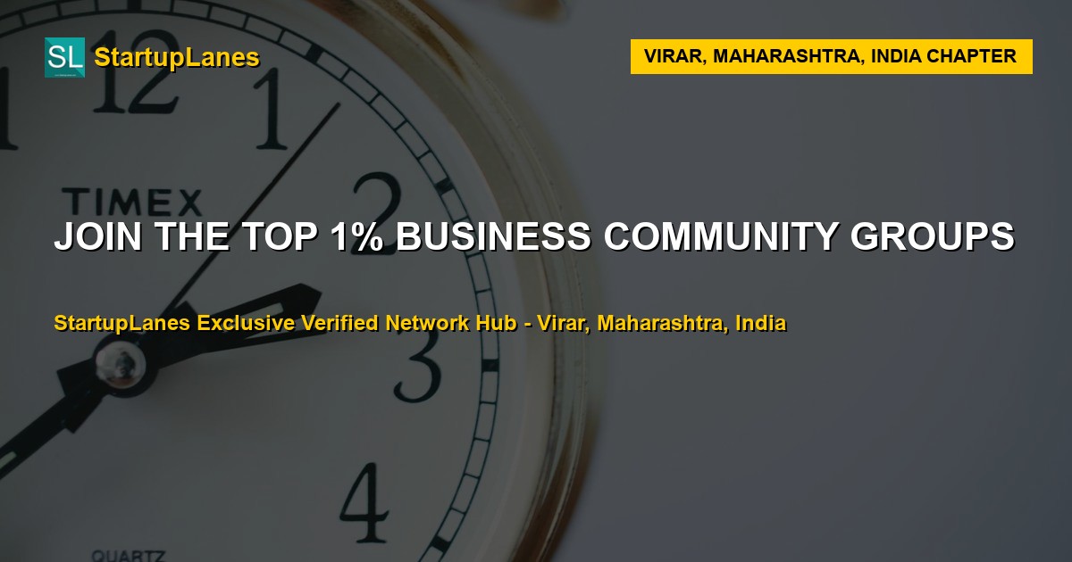 Business WhatsApp Groups in Virar